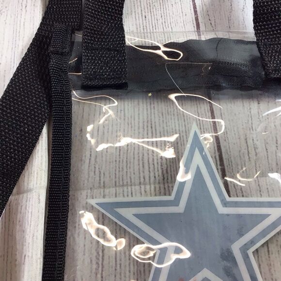 Dallas Cowboys, Clear Lanyard/Ticket Bag With Zipper - Picture 9 of 12